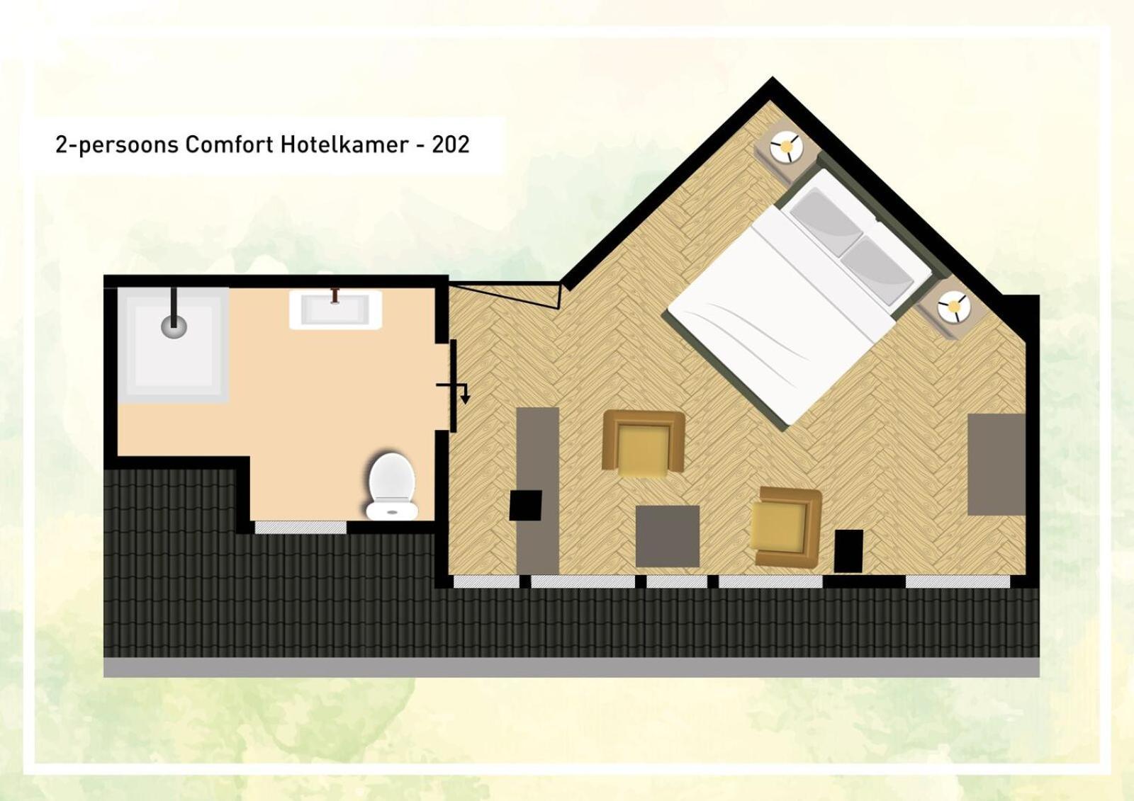 Hotel De Boshoek Voorthuizen Szoba fotó